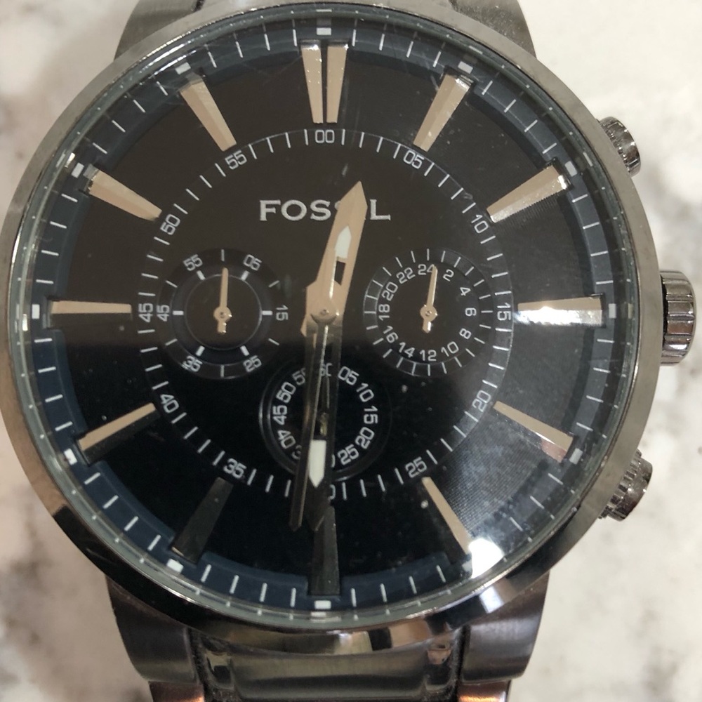 Fossil fs4358 Gunmetal Chronograph Watch
